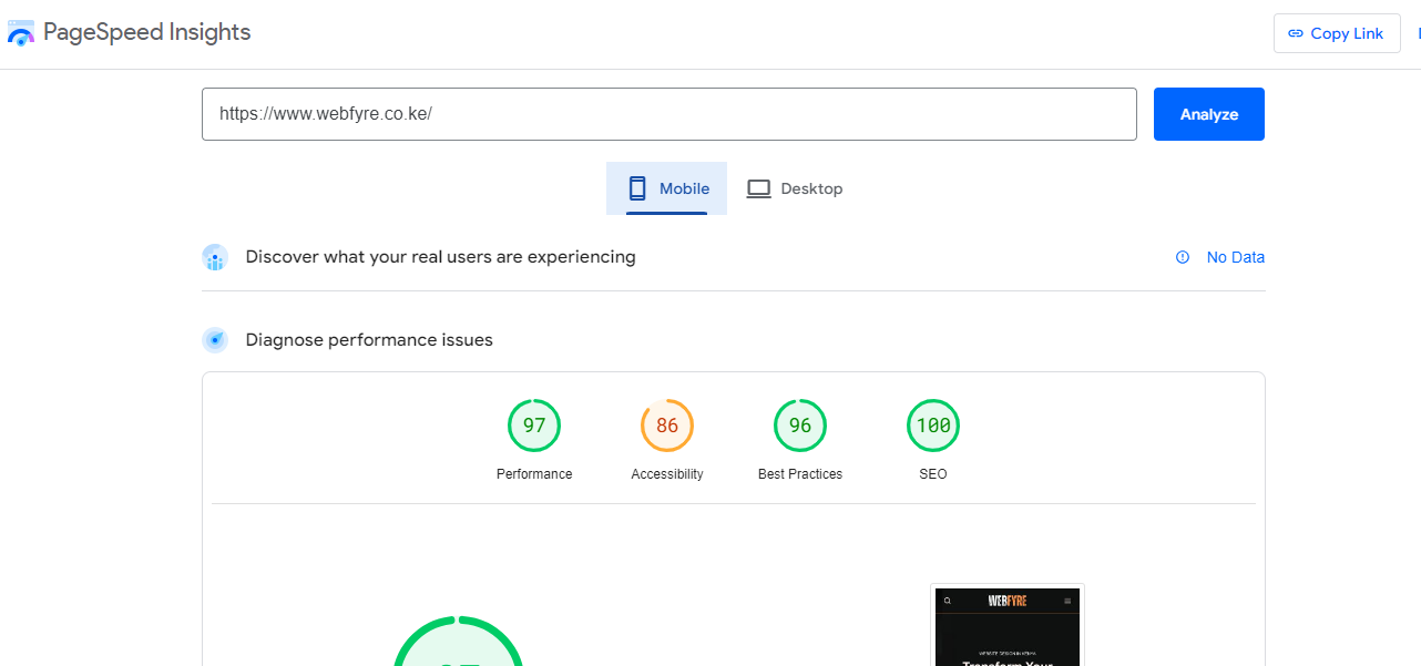 15 Powerful SEO Tips for Web Designers to Boost Your Rankings 2 Pagespeed scores